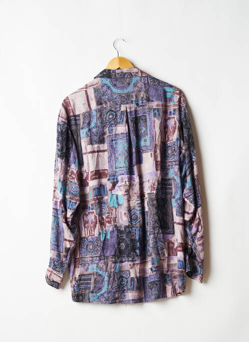 Chemise manches longues bleu GIOUANNI TACCOLA pour homme