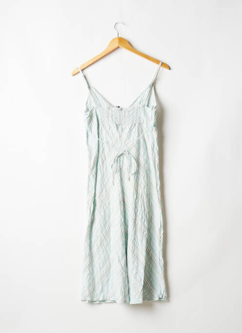 Robe mi-longue bleu ICI ET MAINTENANT pour femme