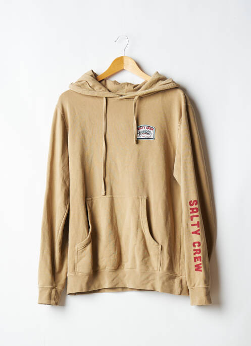Sweat-shirt à capuche beige INDEPENDENT TRADING COMPANY pour homme