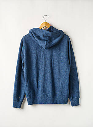 Veste casual resserrée sur le bas bleu UNIQLO homme