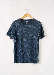 T-shirt bleu UNIQLO pour homme seconde vue