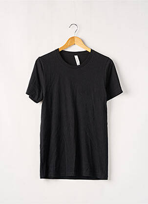 T-shirt noir CANVAS pour homme