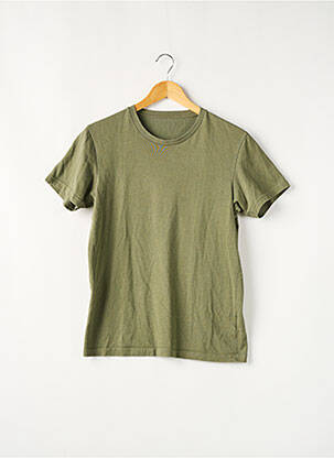 T-shirt vert UNIQLO pour homme