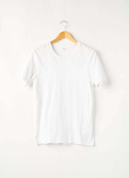 T-shirt blanc UNIQLO pour homme