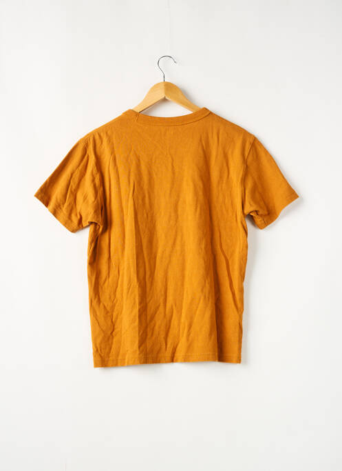 T-shirt jaune UNIQLO homme