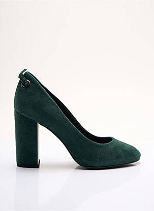 Escarpins talon de 7 à 9cm vert MINELLI femme