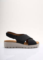 Sandales/Nu pieds noir UNSTRUCTURED BY CLARKS pour femme seconde vue