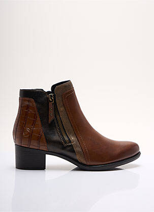 Bottines/Boots marron REMONTE pour femme