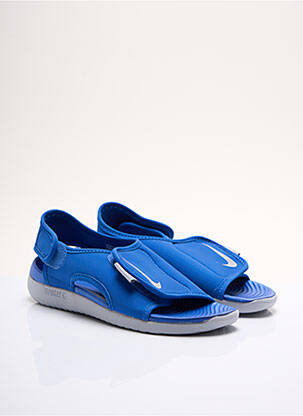 Sandales/Nu pieds bleu NIKE pour garçon