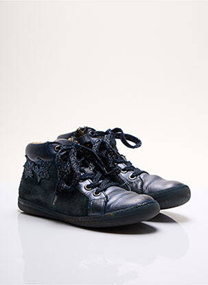 Bottines/boots tissage satiné bout rond bleu PRIMIGI garçon