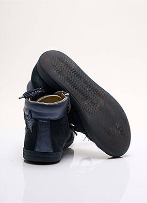 Bottines/boots tissage satiné bout rond bleu PRIMIGI garçon