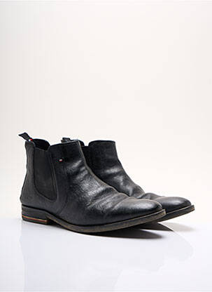 Bottines/Boots noir TOMMY HILFIGER pour homme