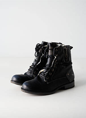 Bottines/Boots noir MUSTANG pour femme