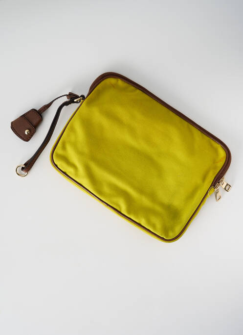 Pochette jaune DOLCE & GABBANA pour unisexe