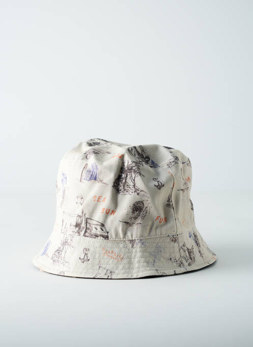 Chapeau imprimé fantaisie beige IKKS garcon
