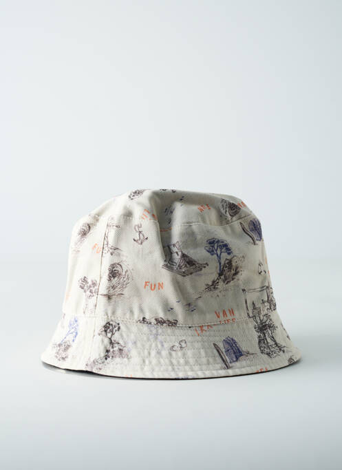Chapeau imprimé fantaisie beige IKKS garcon