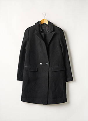 Manteau court noir IKKS pour femme