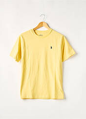 T-shirt jaune RALPH LAUREN pour garçon seconde vue