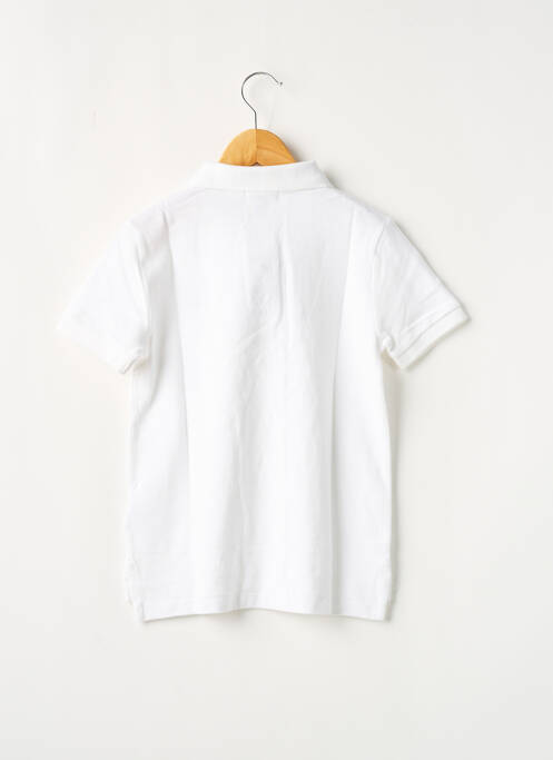 Polo blanc RALPH LAUREN pour garçon