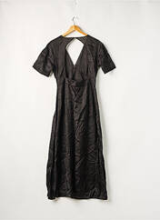 Robe longue noir BIZANCE pour femme seconde vue