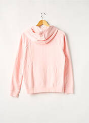 Sweat-shirt à capuche rose NIKE pour femme seconde vue
