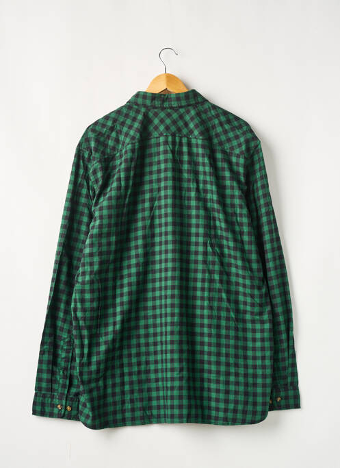 Chemise manches longues vert TIMBERLAND pour homme