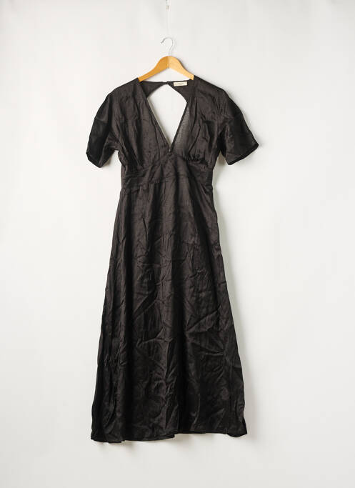 Robe longue noir BIZANCE pour femme