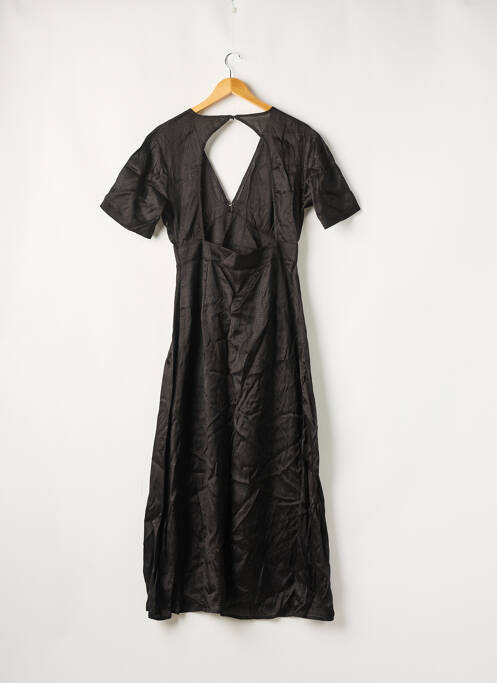 Robe longue noir BIZANCE pour femme