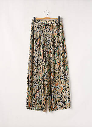 Pantalon large coupe fluide taille normale beige Y.A.S femme