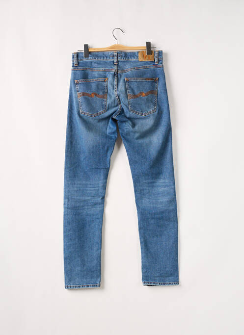 Jeans coupe droite bleu NUDIE JEANS CO pour homme