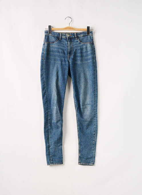 Jeans coupe slim bleu DIVIDED H&M pour homme