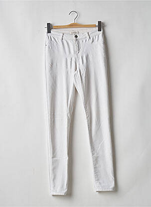 Pantalon slim stretch taille normale blanc CACHE CACHE femme