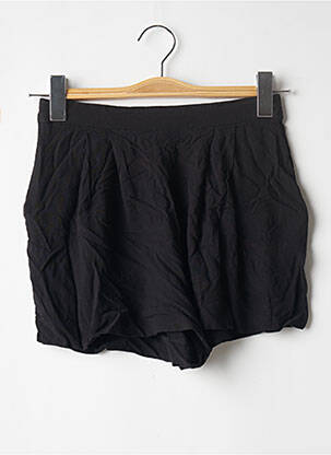 Short taille élastique taille haute noir H&M femme