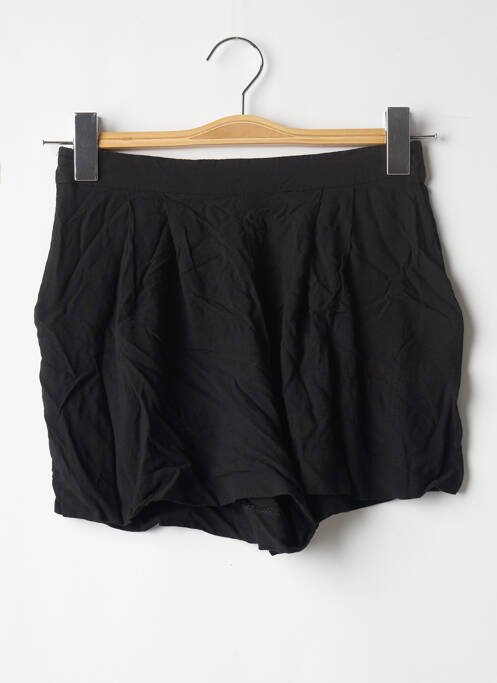 Short taille élastique taille haute noir H&M femme