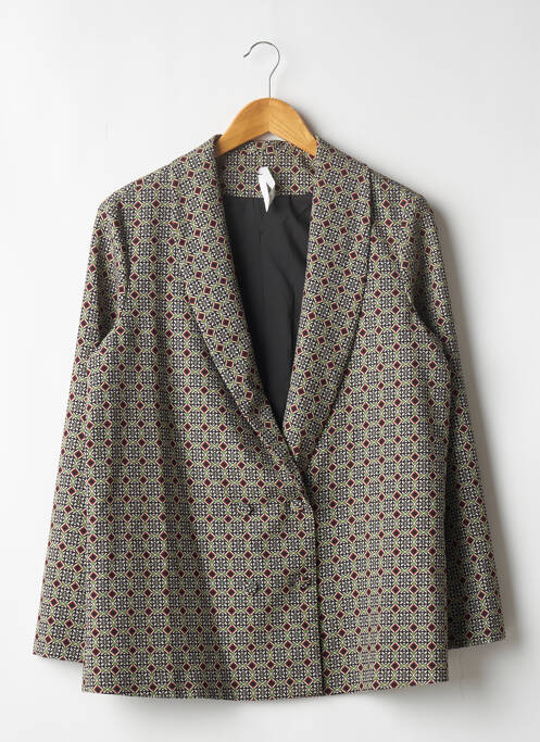 Blazer col châle vert IMPERIAL femme