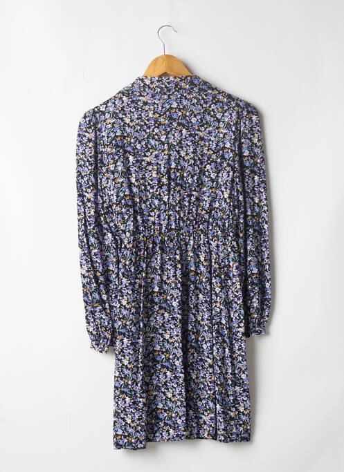 Robe courte violet PIECES pour femme