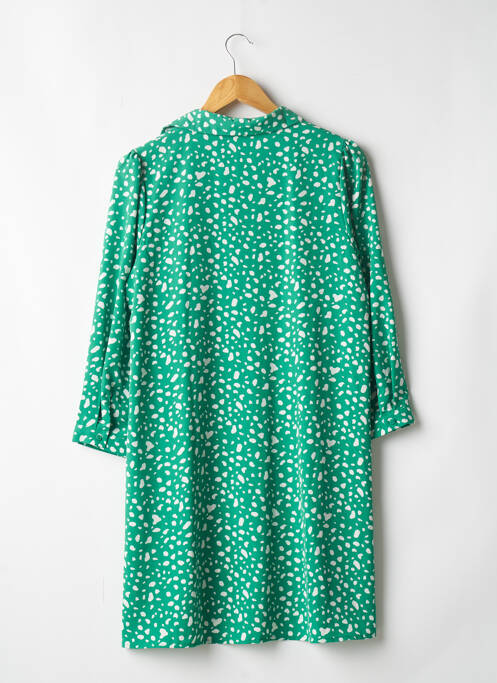 Robe mi-longue vert LILI & LALA femme