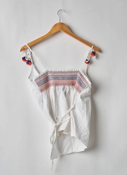 Top blanc BONOBO pour femme