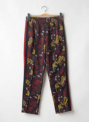Pantalon droit taille haute taille haute noir MAISON SCOTCH femme