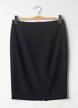 Jupe mi-longue stretch noir CAMAIEU femme