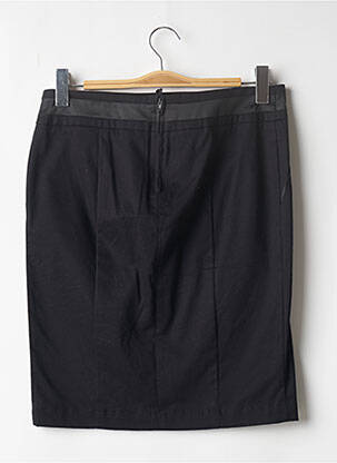 Jupe mi-longue stretch noir CAMAIEU femme