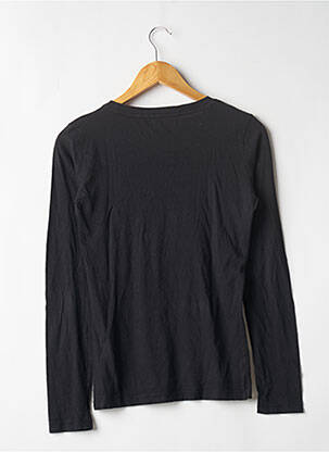T-shirt manches longues manches longues noir GUESS JEANS femme
