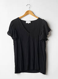 Blouse manches courtes manches courtes noir SUD EXPRESS femme