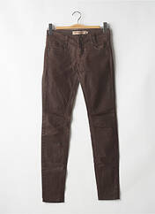 Pantalon slim marron FREEMAN T.PORTER pour femme seconde vue