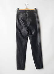 Pantalon slim noir ZARA pour femme seconde vue