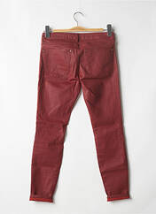 Pantalon slim rouge ZARA pour femme seconde vue