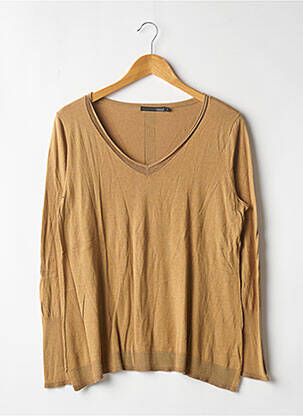 Pull beige TREND BY CAPTAIN TORTUE pour femme