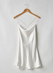 Robe courte blanc ZARA pour femme seconde vue