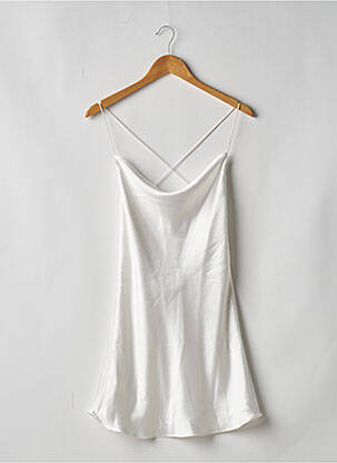 Robe courte blanc ZARA pour femme