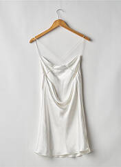 Robe courte blanc ZARA pour femme seconde vue